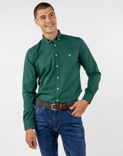 Chemise Tenerife verte