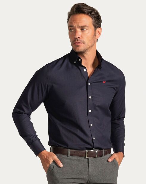 Chemise  Fuerteventura bleue