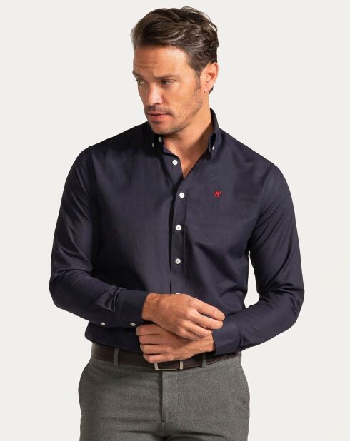 Chemise  Fuerteventura bleue