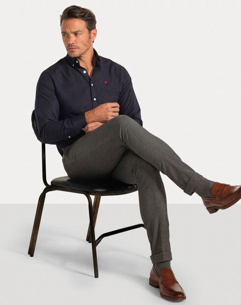 Chemise  Fuerteventura bleue