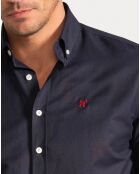 Chemise  Fuerteventura bleue