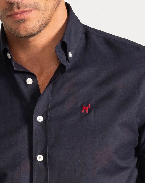 Chemise  Fuerteventura bleue