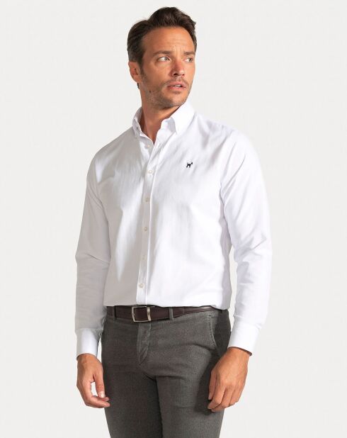 Chemise  Fuerteventura blanche