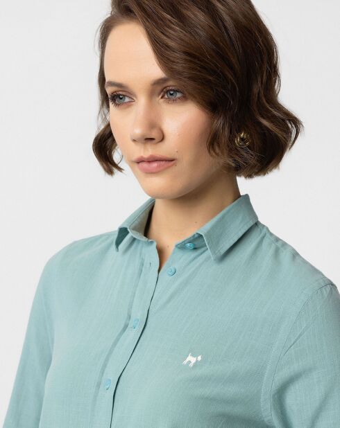 Chemise  Fuerteventura verte