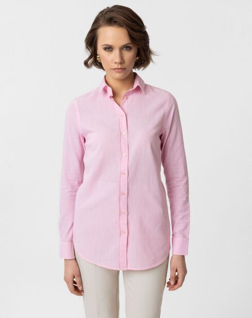 Chemise Dante rose