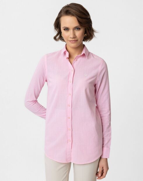 Chemise Dante rose