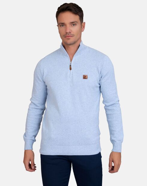Pull Frankfurt bleu