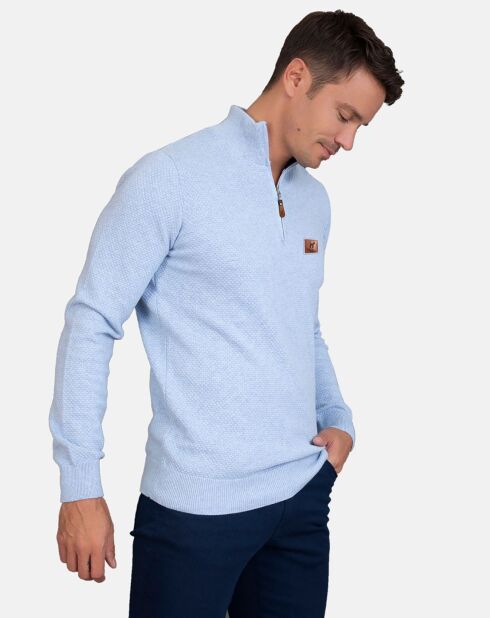 Pull Frankfurt bleu