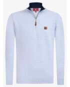 Pull Frankfurt bleu