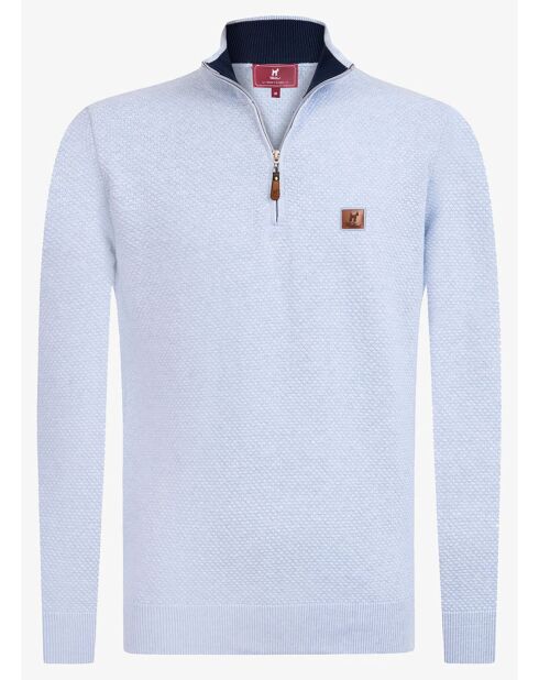 Pull Frankfurt bleu