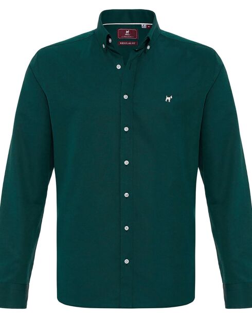 Chemise Miami bleu/vert