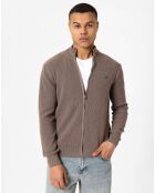 Gilet Attilio marron