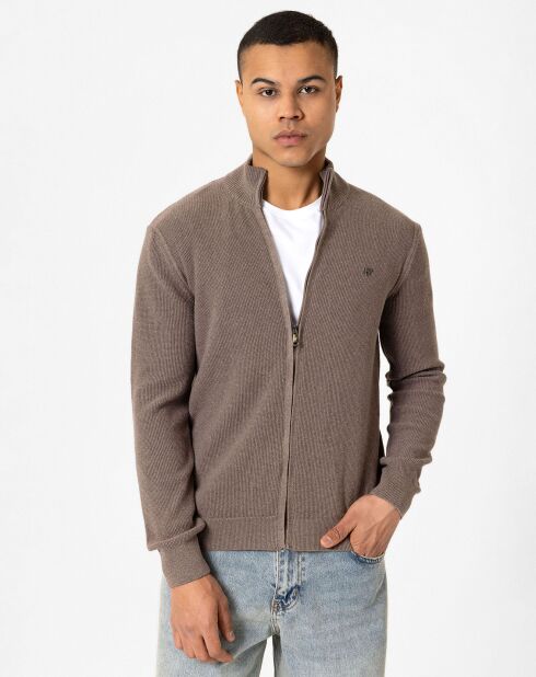 Gilet Attilio marron