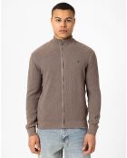 Gilet Attilio marron