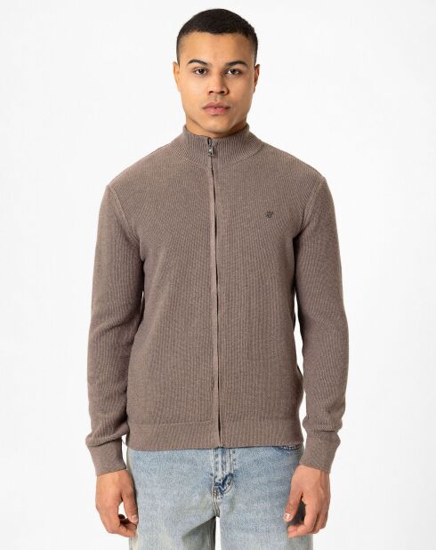 Gilet Attilio marron