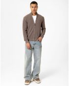 Gilet Attilio marron