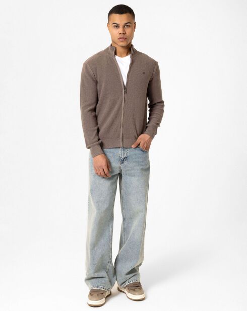 Gilet Attilio marron