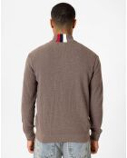 Gilet Attilio marron