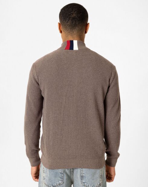 Gilet Attilio marron