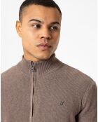 Gilet Attilio marron