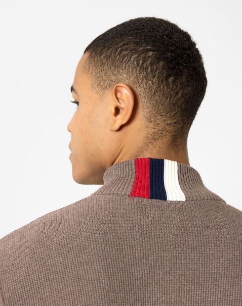 Gilet Attilio marron