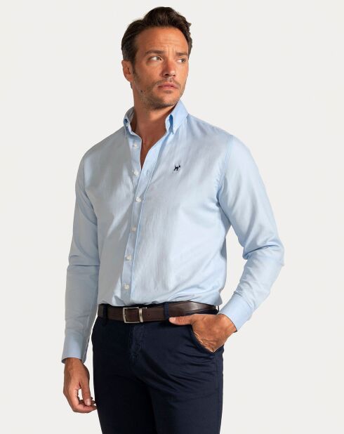Chemise Luna bleue