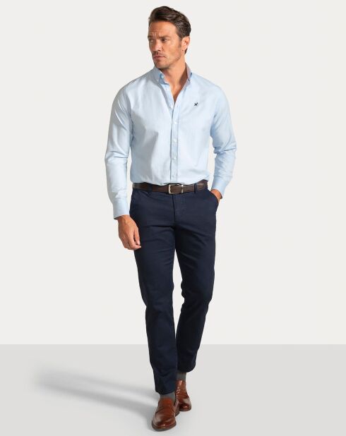 Chemise Luna bleue