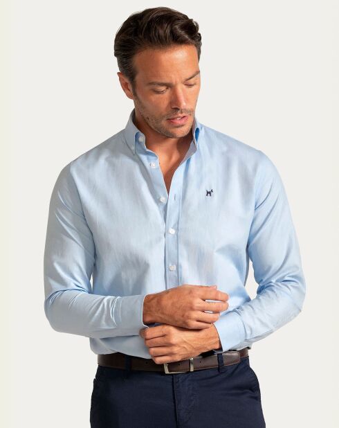 Chemise Luna bleue