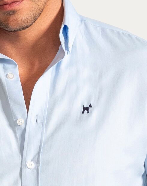 Chemise Luna bleue