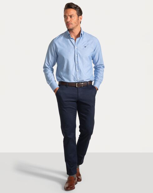 Chemise Luna bleue
