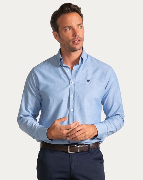 Chemise Luna bleue