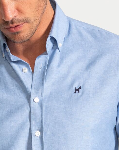Chemise Luna bleue