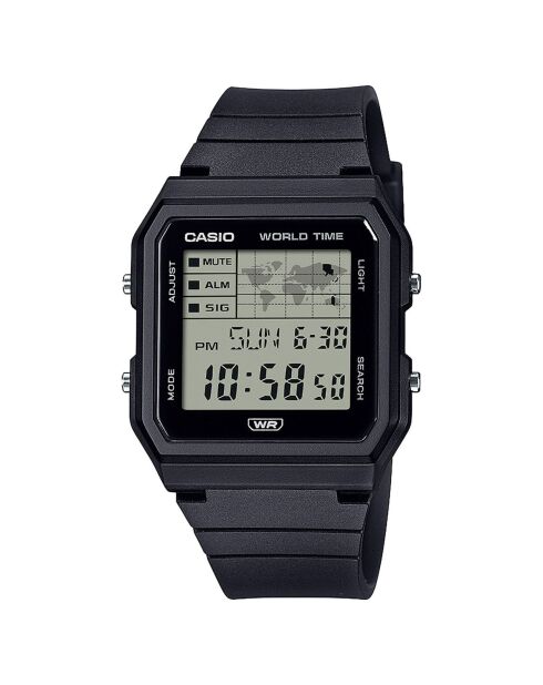 Montre Homme Timeless Collection en Résine noire