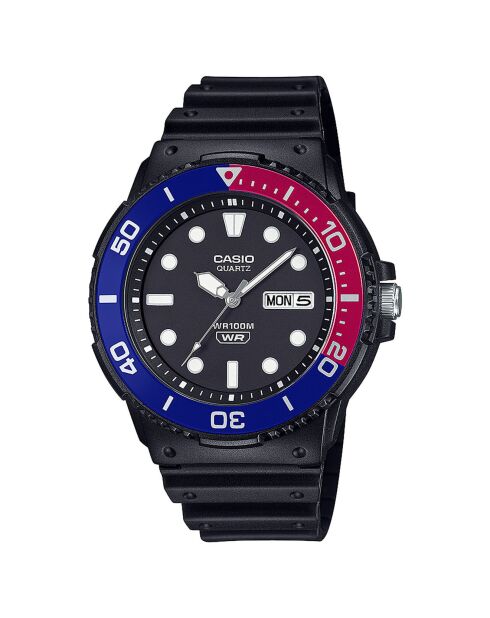 Montre Homme Timeless Collection en Résine noire