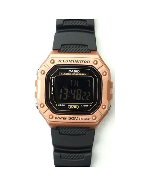 Montre Homme Timeless Collection en Résine noire