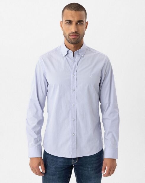 Chemise Dante bleue
