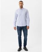 Chemise Dante bleue