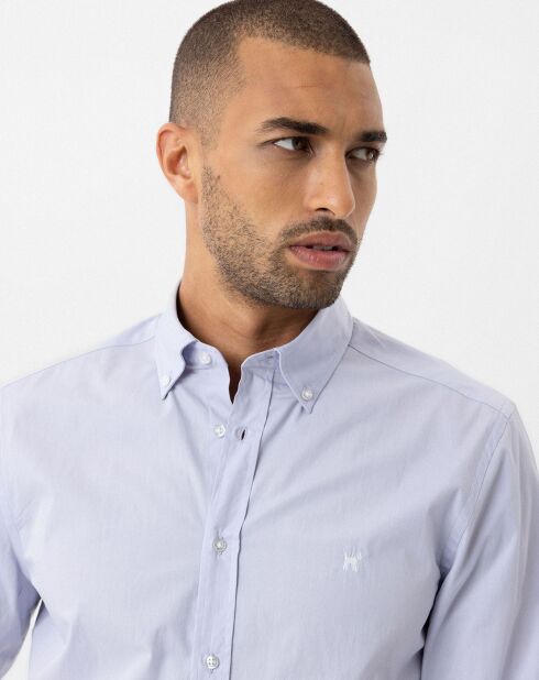Chemise Dante bleue