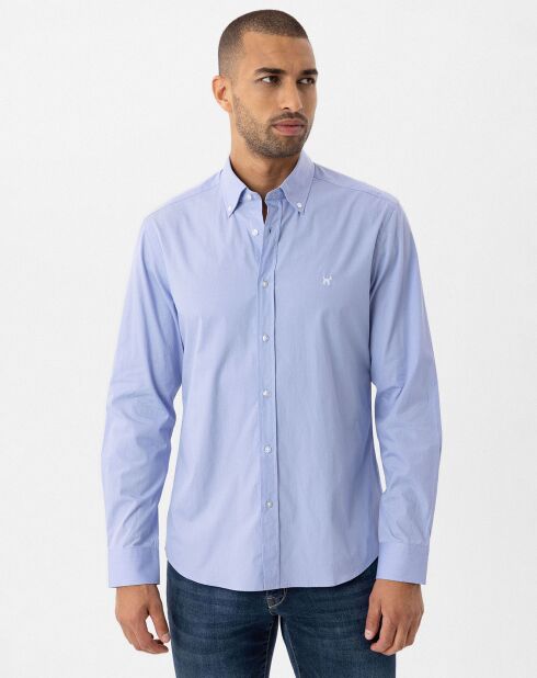 Chemise Hans bleue