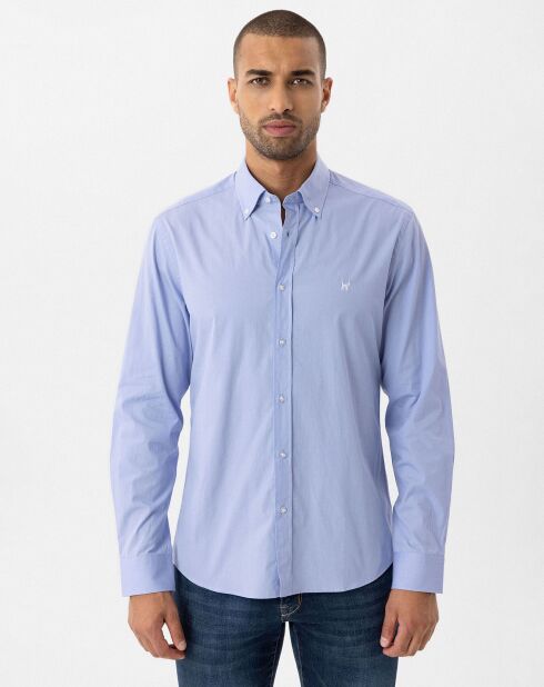 Chemise Hans bleue