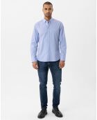Chemise Hans bleue
