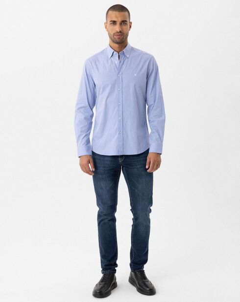 Chemise Hans bleue