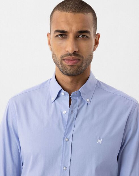 Chemise Hans bleue