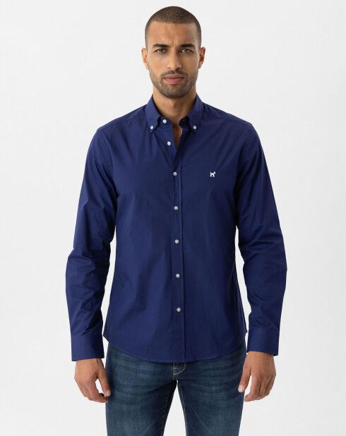 Chemise Hans bleue