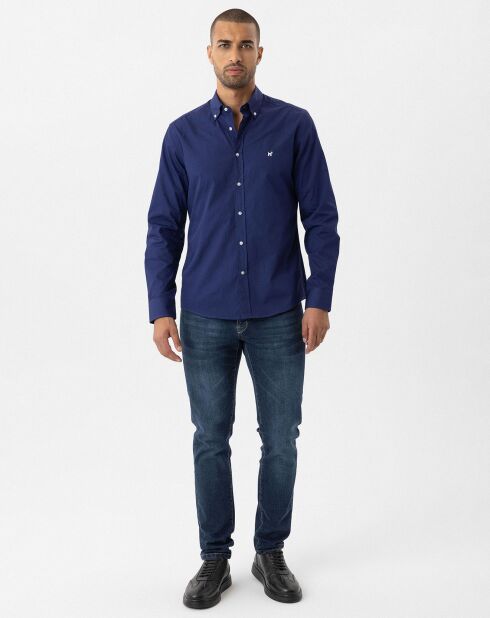 Chemise Hans bleue
