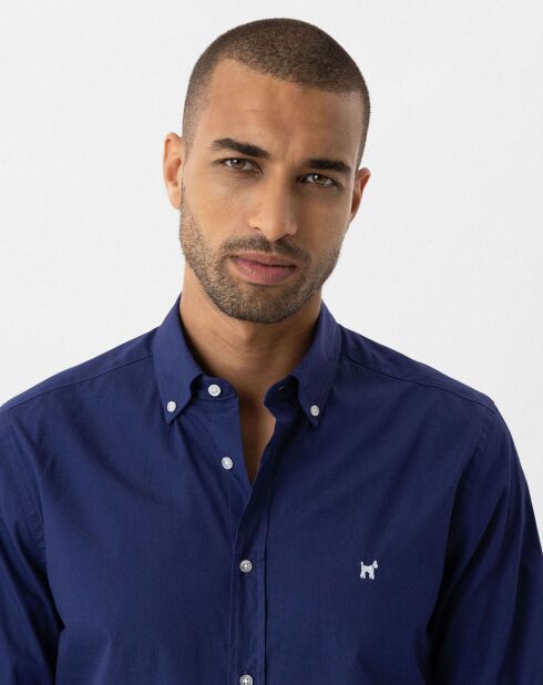Chemise Hans bleue