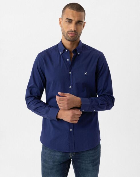 Chemise Hans bleue