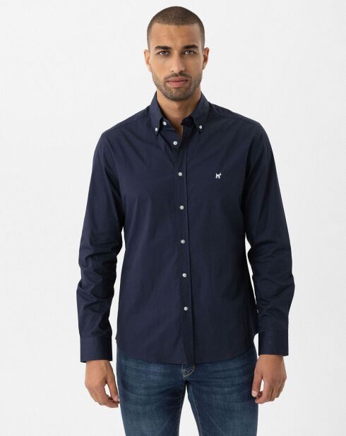 Chemise Hans bleue