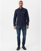 Chemise Hans bleue