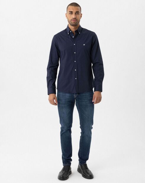 Chemise Hans bleue